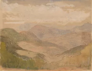 Blue Ridge Mountains Oil painting by Stanford White