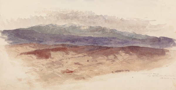 Main Product Photo of Shawangunk Ridge, Newburgh, New York Painting by Stanford White