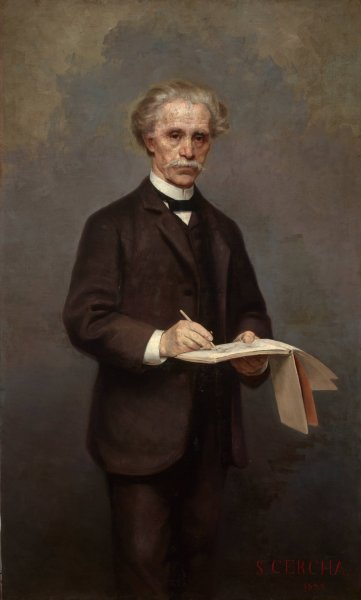 Main Product Photo of Portrait of Maksymilian Cercha  Painting by Stanislaw Cercha