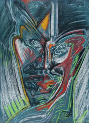 Portrait of Leon Reynel by Stanislaw Ignacy Witkiewicz Oil Painting