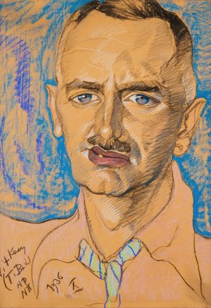 Portret Mieczyslawa Gajewicza Oil painting by Stanislaw Ignacy Witkiewicz