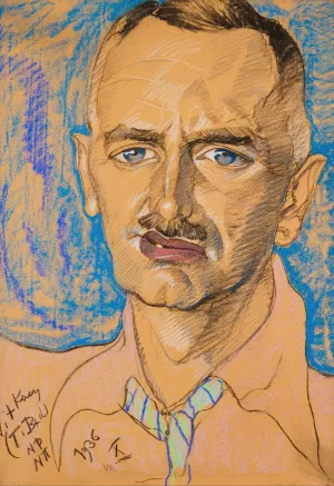 Portret Mieczyslawa Gajewicza by Stanislaw Ignacy Witkiewicz Oil Painting