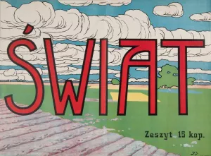 Swiat. Tygodnik by Stanislaw Sawiczewski Oil Painting