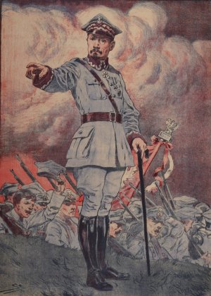 Wstap do wojska, bron ojczyzny by Stanislaw Sawiczewski Oil Painting