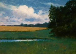 Dusk by Stanislaw Witkiewicz Oil Painting