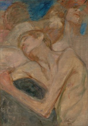 Composition by Stanislaw Wyspianski Oil Painting