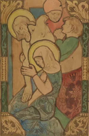 Zdjecie z krzyza by Stanislaw Wyspianski Oil Painting