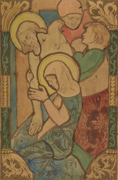Zdjecie z krzyza  by Stanislaw Wyspianski - Hand-Painted Oil Painting Reproduction
