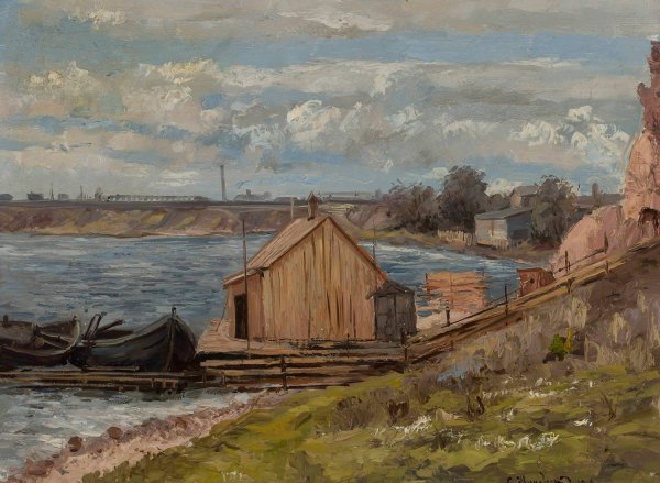 Main Product Photo of Landscape  Painting by Stanislaw Zukowski