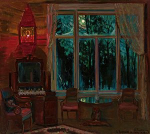 Midnight by Stanislaw Zukowski Oil Painting