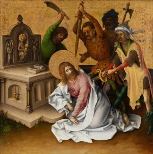 Martyrdom of St Matthew by Stefan Lochner Oil Painting