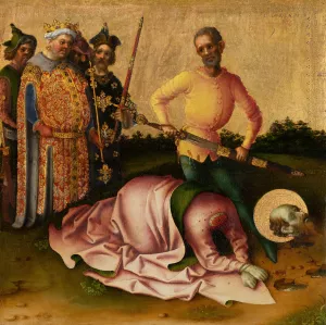Martyrdom of St Paul by Stefan Lochner Oil Painting