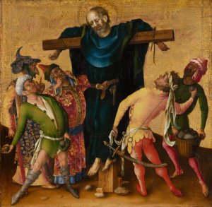 Martyrdom of St Philip by Stefan Lochner Oil Painting