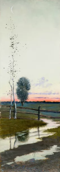 Landscape by Stefan Popowski Oil Painting