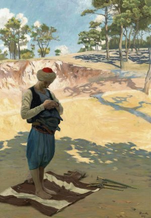 Praying by Stefano Farneti Oil Painting