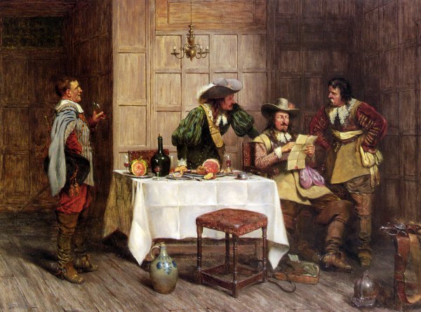 Main Product Photo of The News Painting by Stephen Lewin