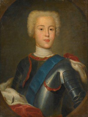 Portrait Of Prince Charles Edward Stuart by Studio Of Antonio David Oil Painting