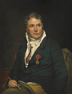 Jacques-Louis David by Studio Of Georges Rouget Oil Painting