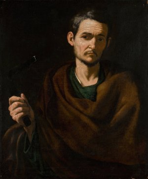 Saint Matthew by Studio Of Jusepe De Ribera Oil Painting