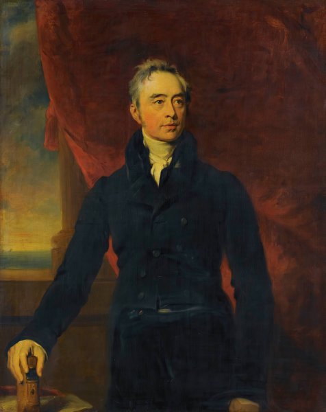 Portrait Of Sir Thomas Le Breton  by Studio Of Sir Thomas Lawrence - Hand-Painted Oil Painting Reproduction
