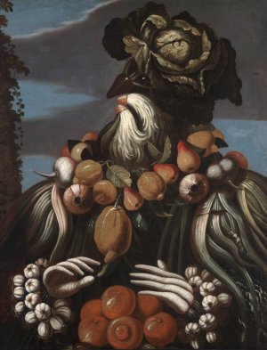 Winter by Style Of Giuseppe Arcimboldo Oil Painting