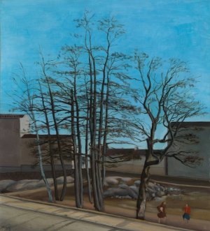 Spring Oil painting by Sulho Sipila