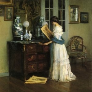 Woman in a French Interior