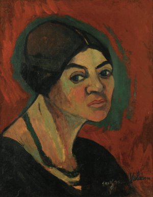 Autoportrait by Suzanne Valadon Oil Painting