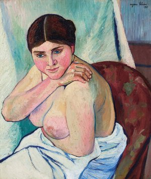 Juliette assise au fauteuil by Suzanne Valadon Oil Painting