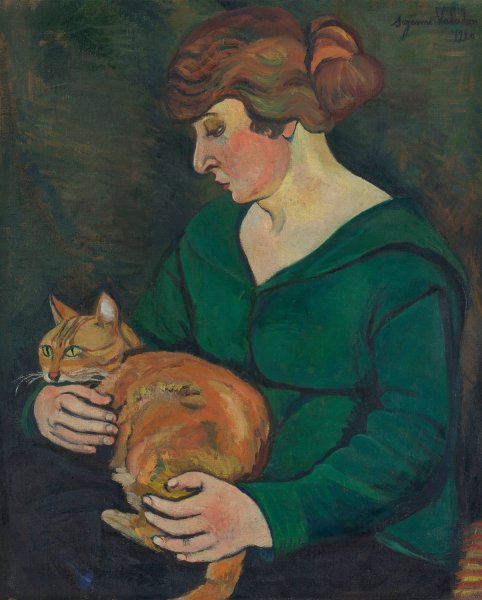 Main Product Photo of Louson Et Raminou  Painting by Suzanne Valadon