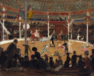 The Circus by Suzanne Valadon Oil Painting