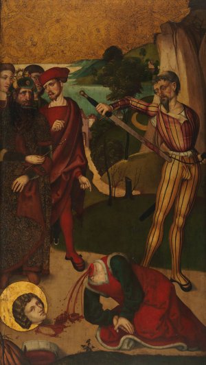 The Beheading of Saint Agapitus of Praeneste by Swiss Painter Oil Painting