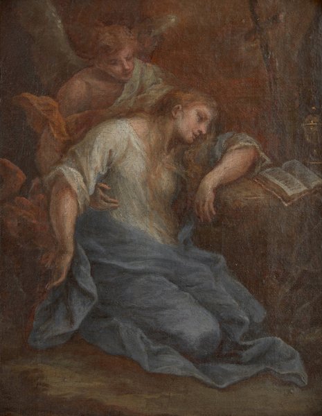 Main Product Photo of Saint Mary Magdalene in Ecstasy  Painting by Szymon Czechowicz