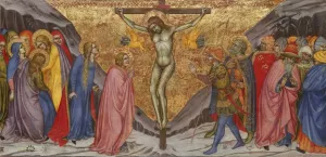 The Crucifixion Oil painting by Taddeo Di Bartolo