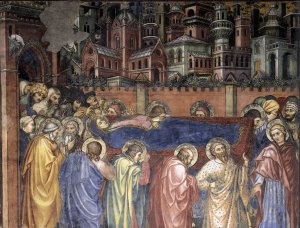 The Funeral of the Virgin Oil painting by Taddeo Di Bartolo