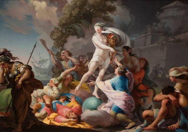 Main Product Photo of Fortune  Painting by Tadeusz Kuntze-Konicz