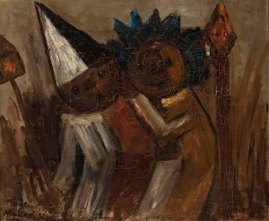 Fat Thursday by Tadeusz Makowski Oil Painting