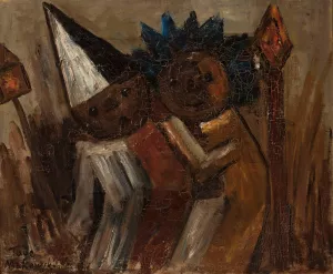 Fat Thursday by Tadeusz Makowski Oil Painting