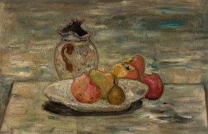 Martwa natura z ubitym dzbanem by Tadeusz Makowski Oil Painting