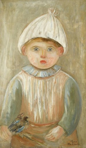 Petit Garcon Oil painting by Tadeusz Makowski