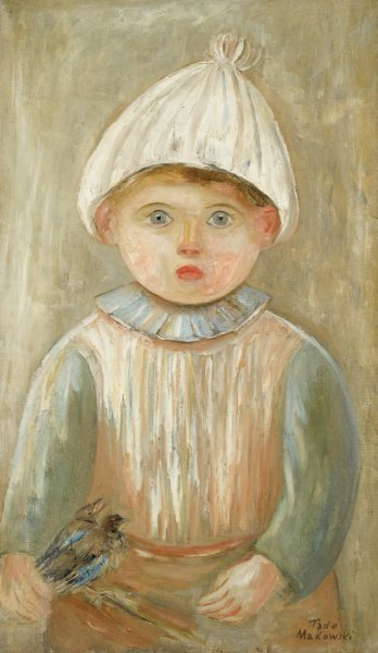 Petit Garcon by Tadeusz Makowski - Hand-Painted Oil Painting Reproduction