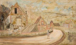Road to Merey by Tadeusz Makowski Oil Painting