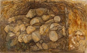 Sag drzewa by Tadeusz Makowski Oil Painting