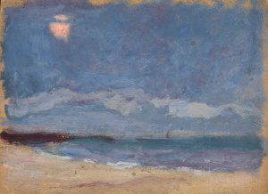 Seascape by Tadeusz Makowski Oil Painting
