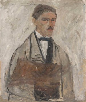 Self-portrait by Tadeusz Makowski Oil Painting