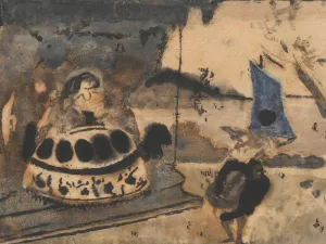Serenade by Tadeusz Makowski Oil Painting