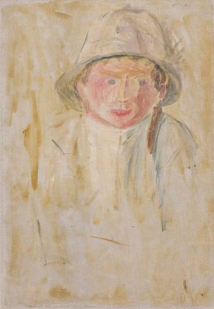 Sketch of a boy's figure VIII by Tadeusz Makowski Oil Painting