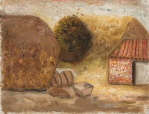 Stogi by Tadeusz Makowski Oil Painting