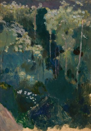 Thistles by Tadeusz Makowski Oil Painting