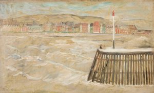 View of the sea Oil painting by Tadeusz Makowski